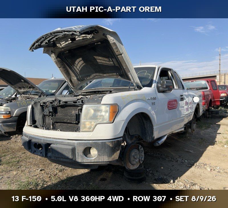 Just In! 2013 Ford F-150 Parts - UTPAP Orem