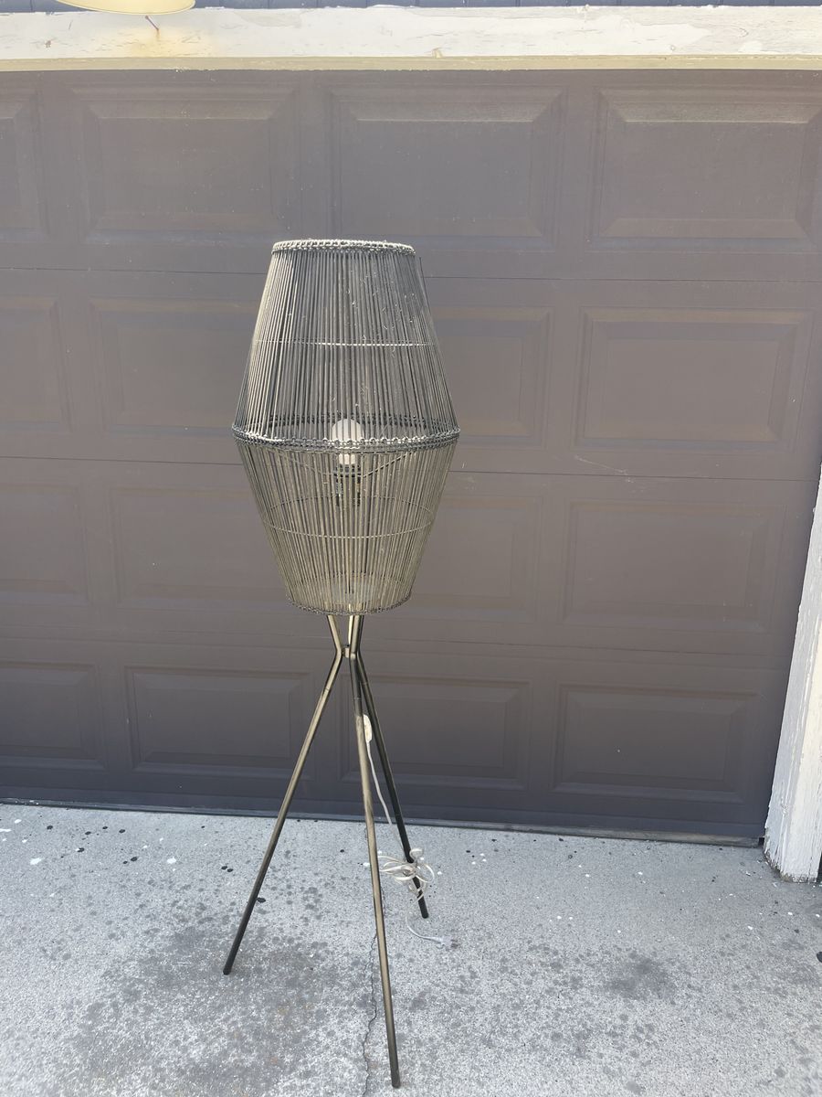 Rattan Floor Lamp
