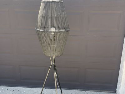 Rattan Floor Lamp