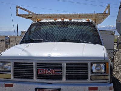 GMC ONE TON WORK Truck with metal work box