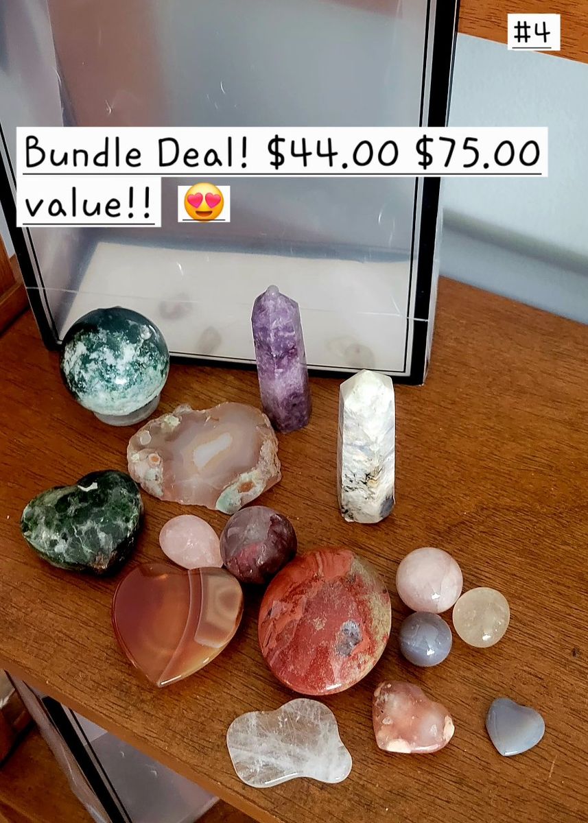Discount- Natural Crystal Bundle Deal!!!