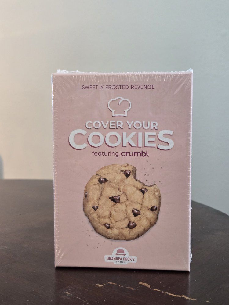 Cover Your Cookies Crumbl Card Game - New, Sealed, Ages 6+