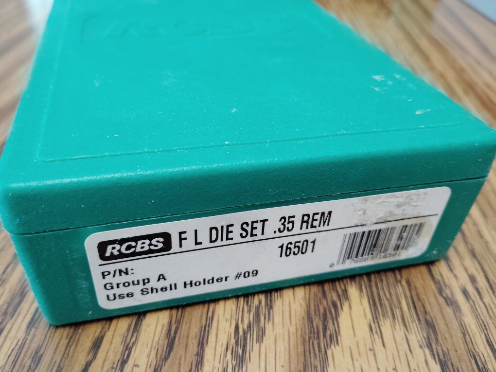 .35 Remington die set RCBS