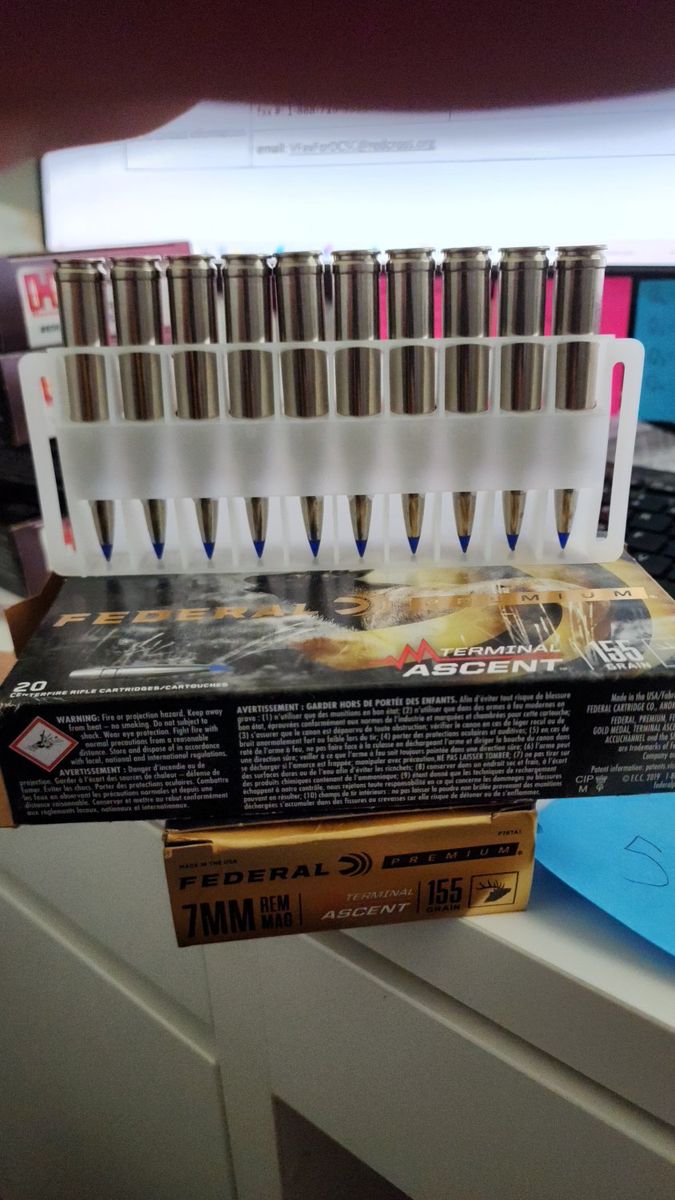 7mm Rem Mag Ammo - Hornady Superformance and Federal Premium