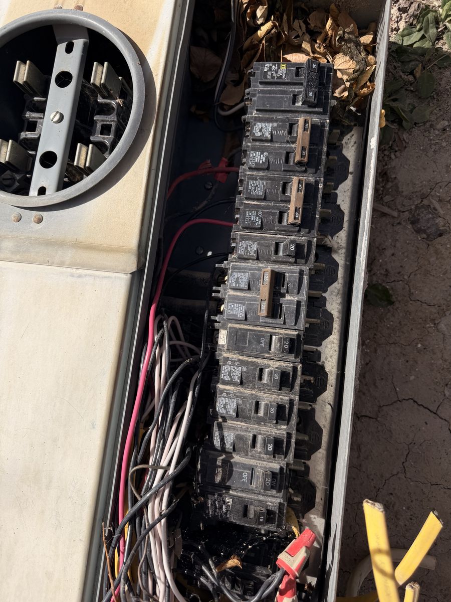 125 Amp Electrical Meter