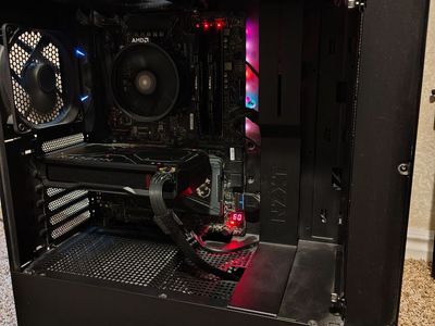 Gaming PC Radeon 7600 ryzen 5600x 1tb nvme 32gb ram