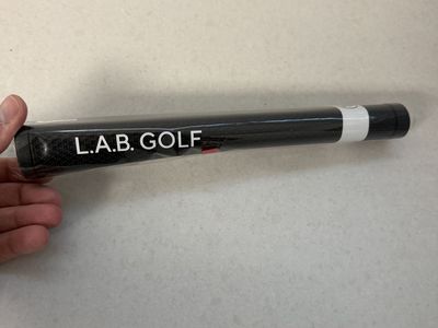L.A.B. Golf Press Pistol 2 Golf Putter Grip - Black, New in Packaging