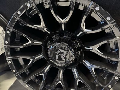 BRAND NEW SET OF 4 wheels SESTO 24x10 Glossy Black 6x135/139.7 Bolt Pattern ET-25