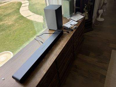 TCL S55H 2.1 Channel Dolby Atmos Sound Bar w/ Wireless Subwoofer – HDMI eARC, Optical, Bluetooth - New