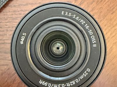 Sony E PZ 16-50mm f/3.5-5.6 OSS II Lens