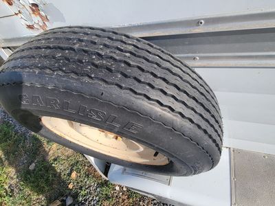 1974 Circle J 2-Horse Straight Load Trailer - Needs Work, Title in Hand