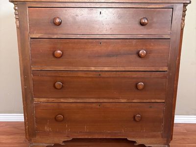 Antique Solid Wood Dresser