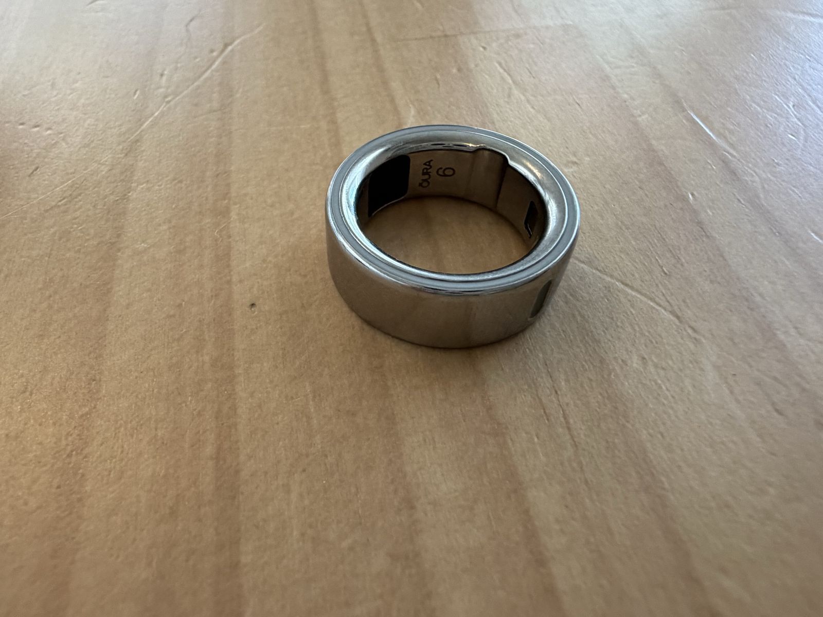 Oura Ring 4 Size 6 Silver