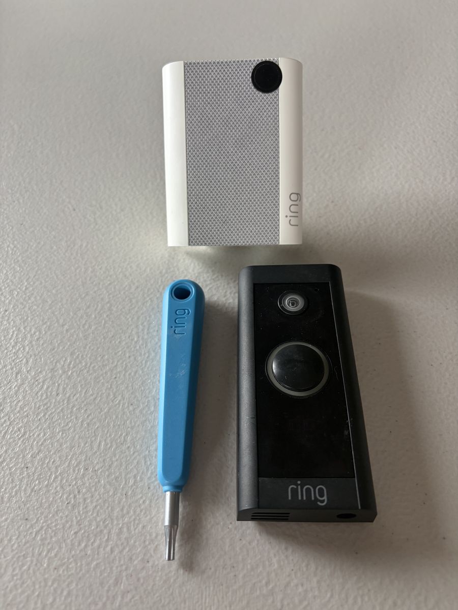 Ring doorbell camera wired