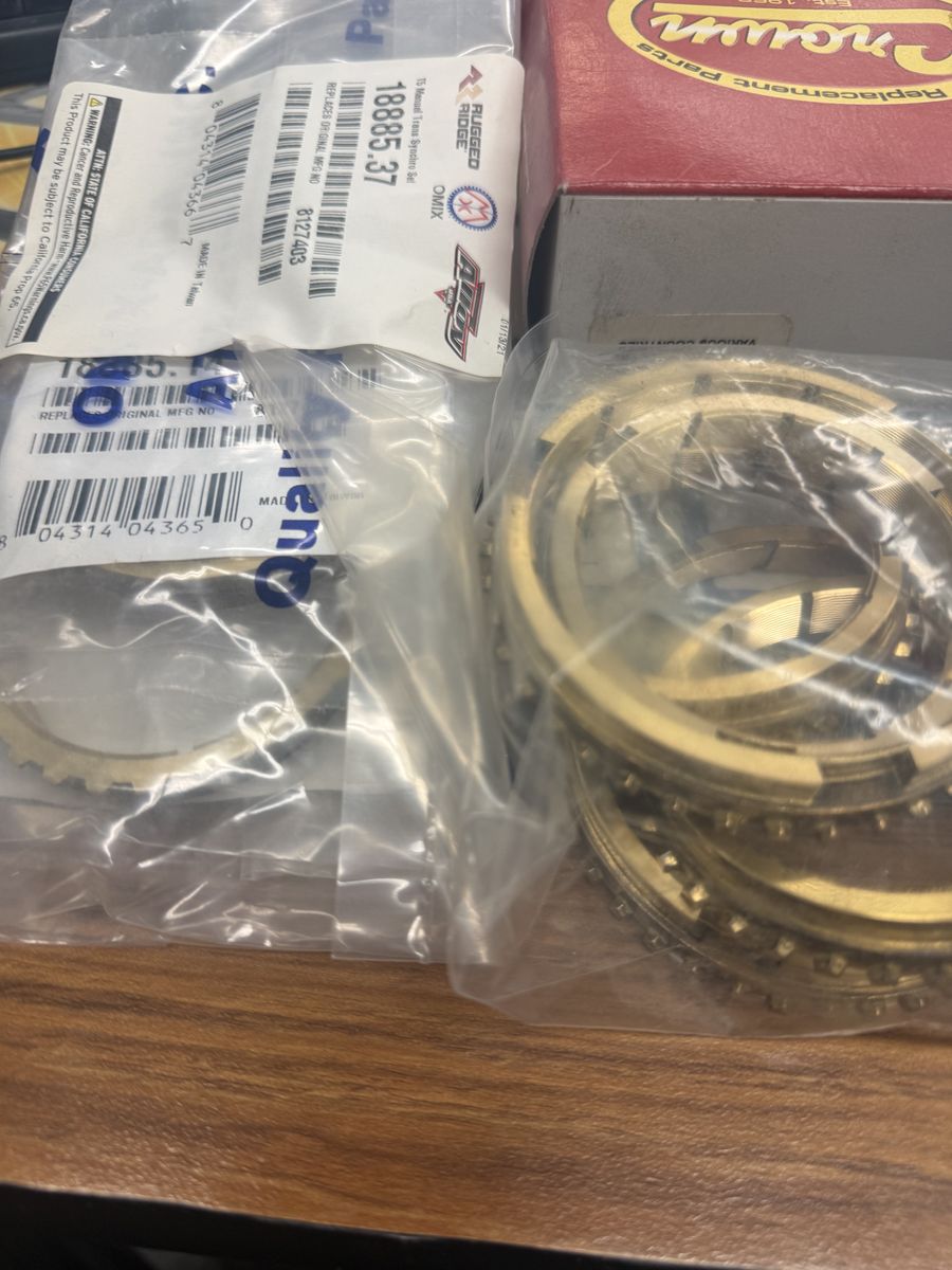 Jeep T5 Transmission Parts