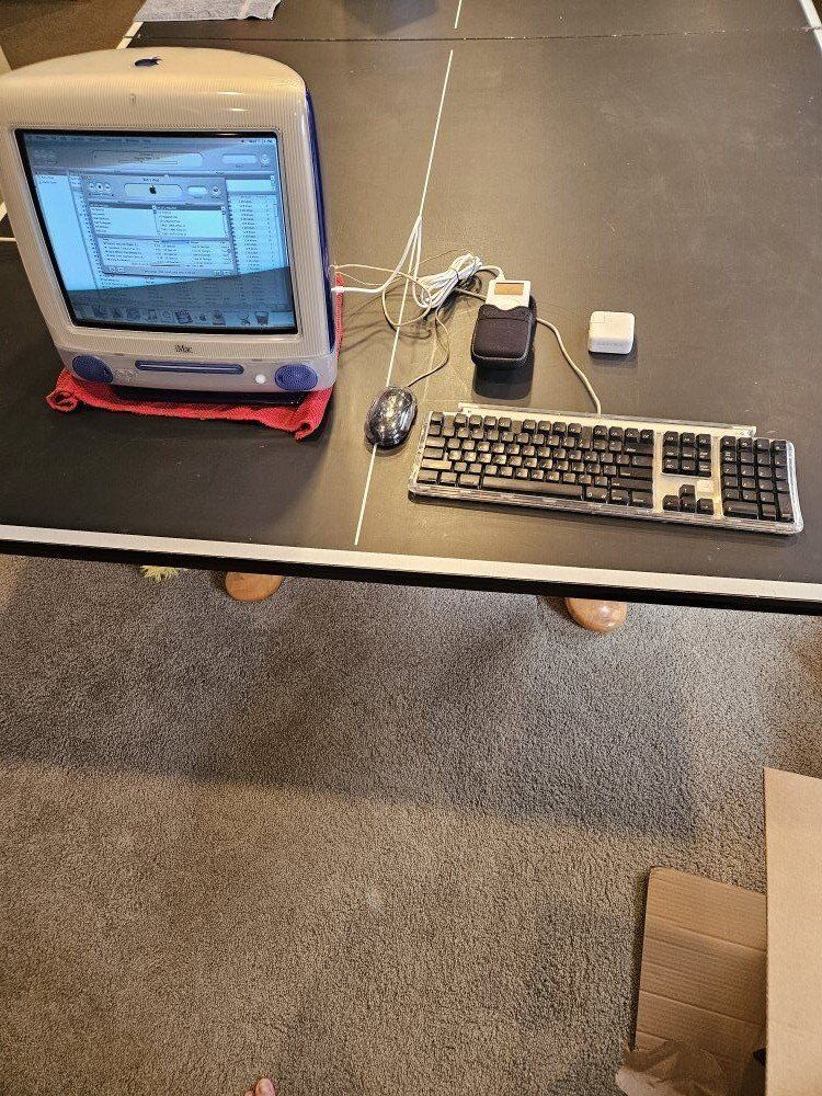 Apple imac G3 and ipod m8541 combo