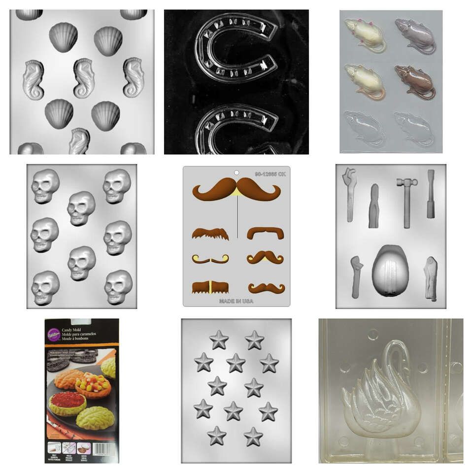 Wilton & CK Candy/Chocolate Molds - Assorted Designs