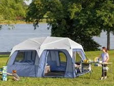 CORE 40548E 10-person Instant Cabin Tent, Blue 1872224 #105854