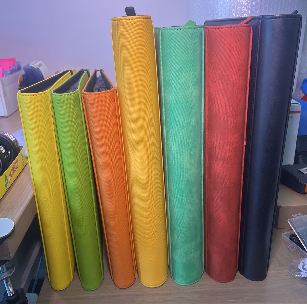 Card binders