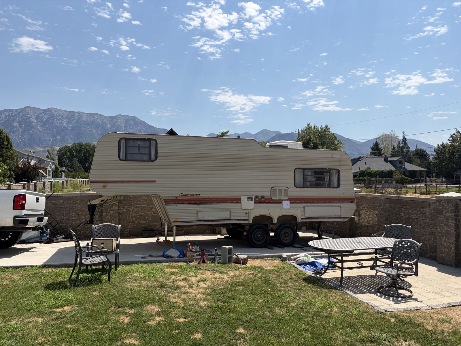 remodeled 5th wheel Ready to camp