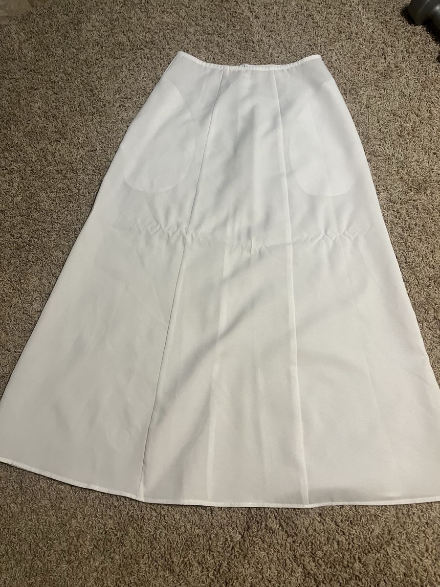 White skirt