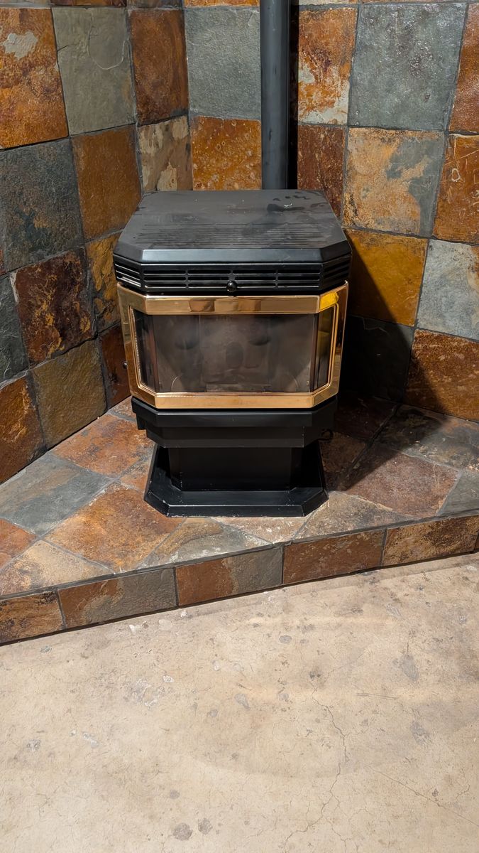 Enviro EF 3 Bay Pellet Stove