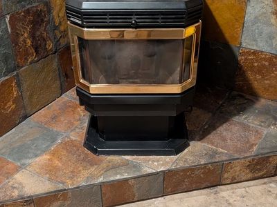 Enviro EF 3 Bay Pellet Stove