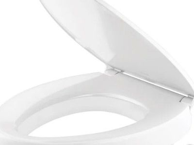 Kohler Border Elevated Quiet-Close Toilet Seat #102346