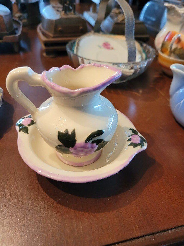 assorted antique glass