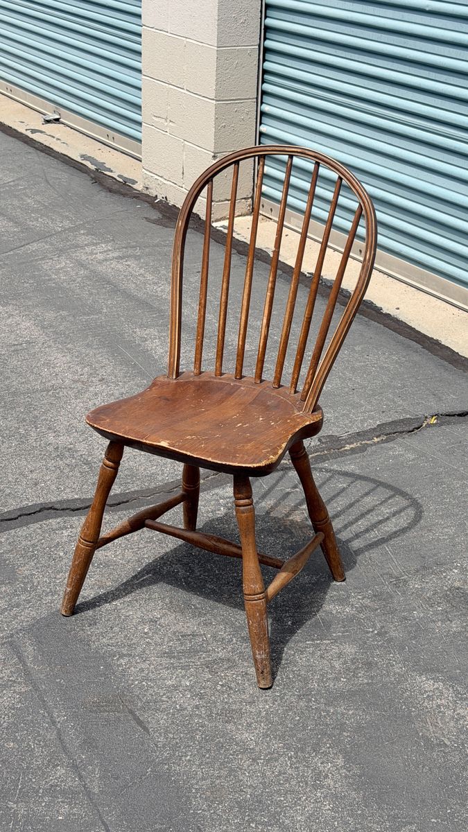 Vintage New England Vintage Wood Chair