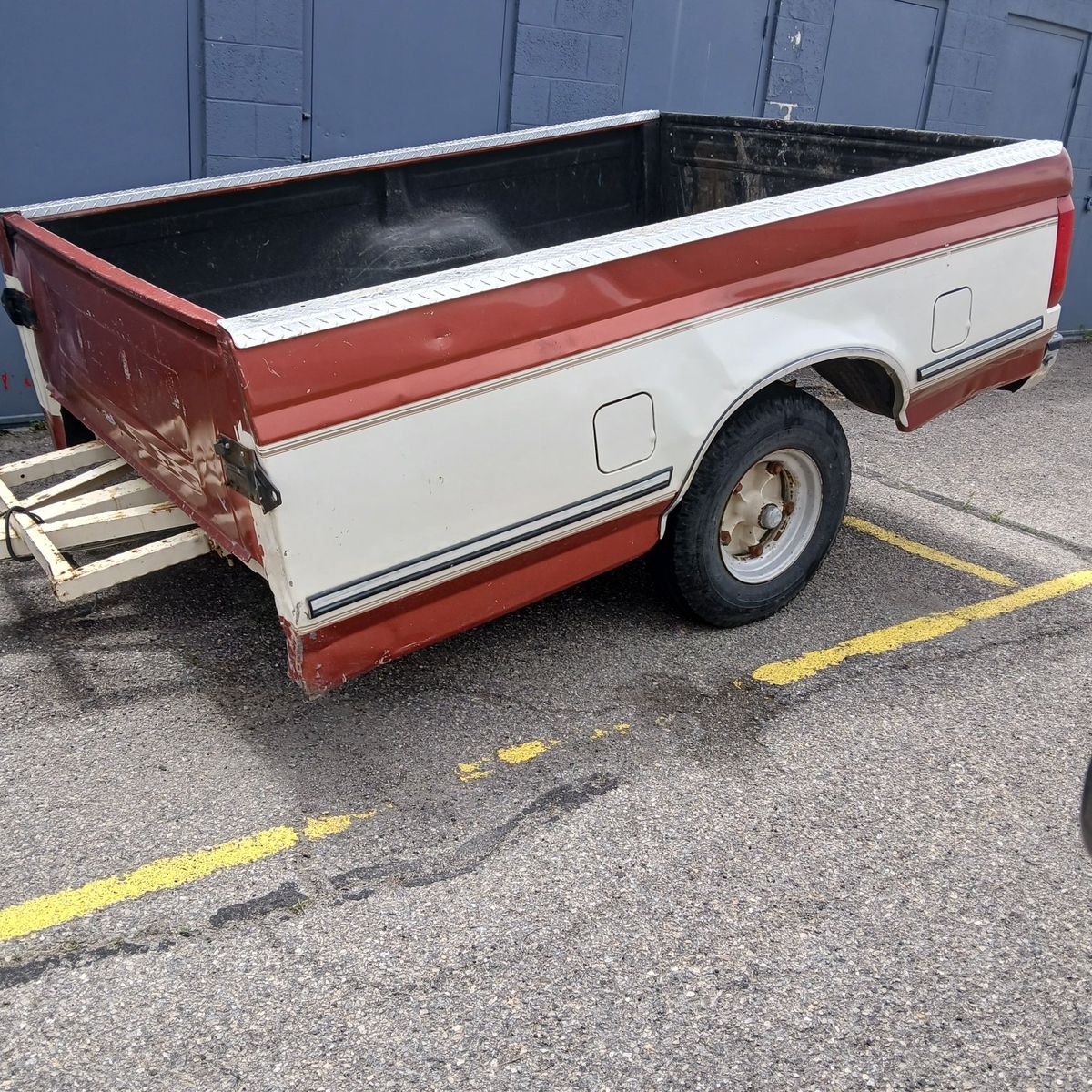 Ford pickup bed trailer