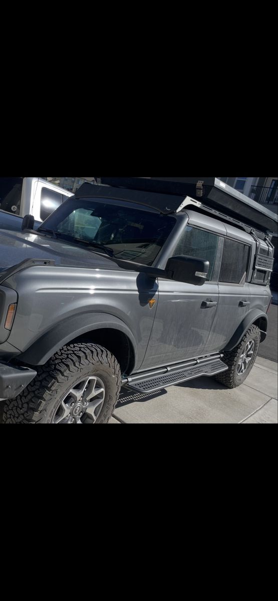 Trailrax Roof Rack with Pak Rax for Bronco