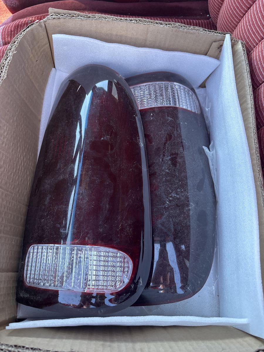 Smoked tail lights for Ford