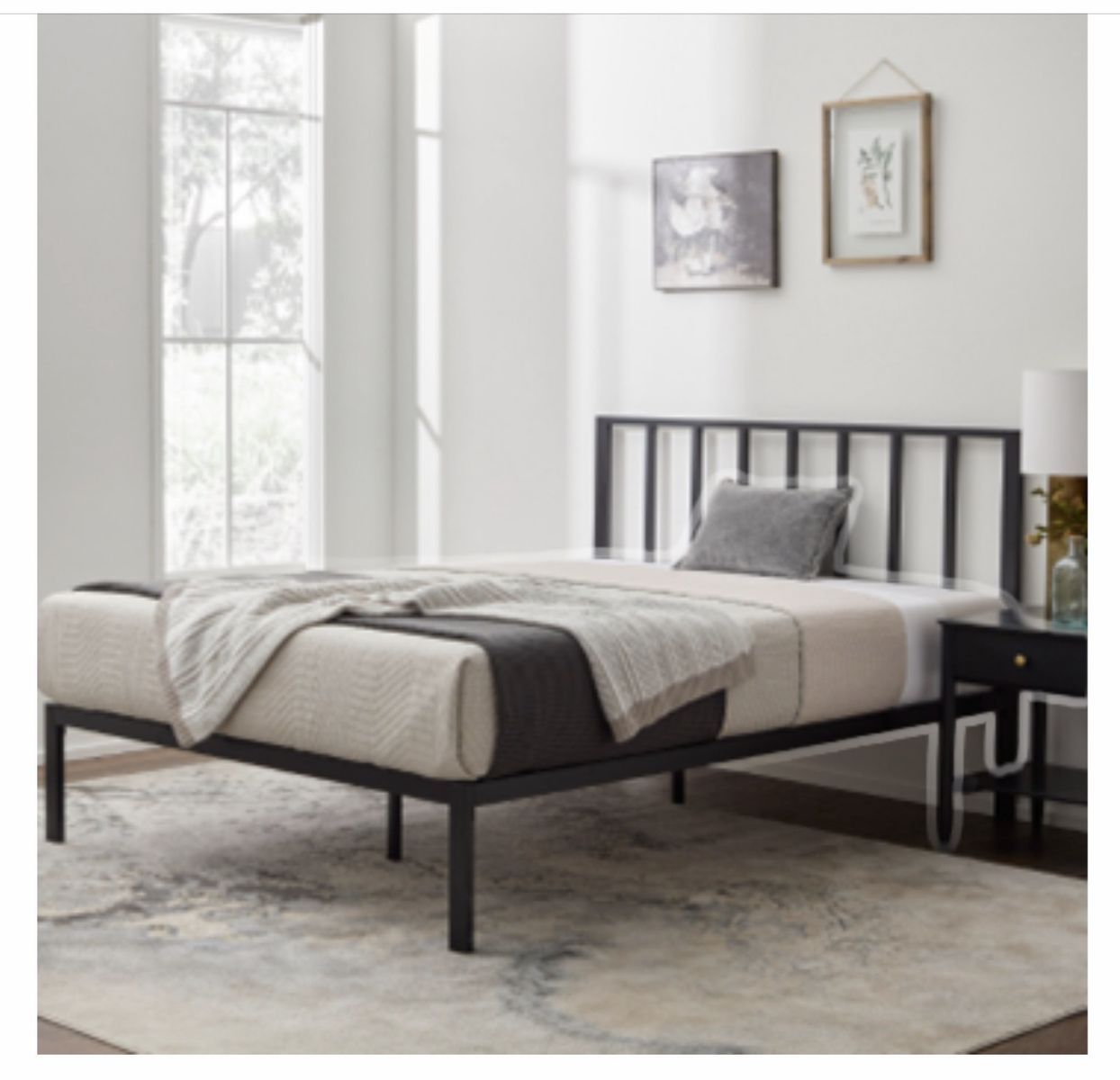 Metal Bed Frame - King