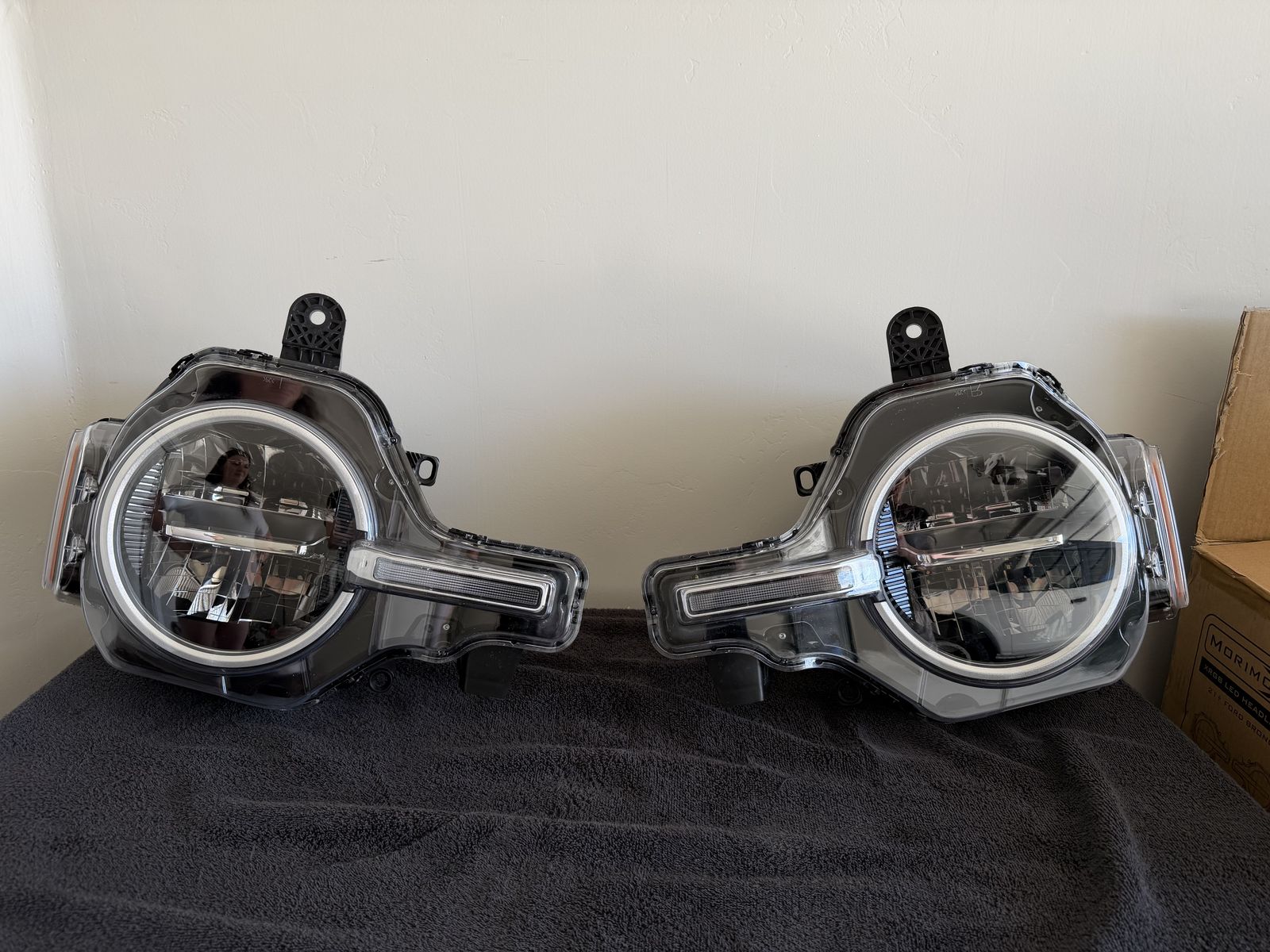 Bronco OEM Headlights, Pair
