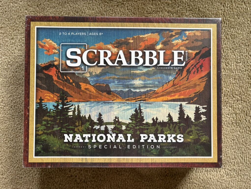 NEW Scrabble: National Parks Edition