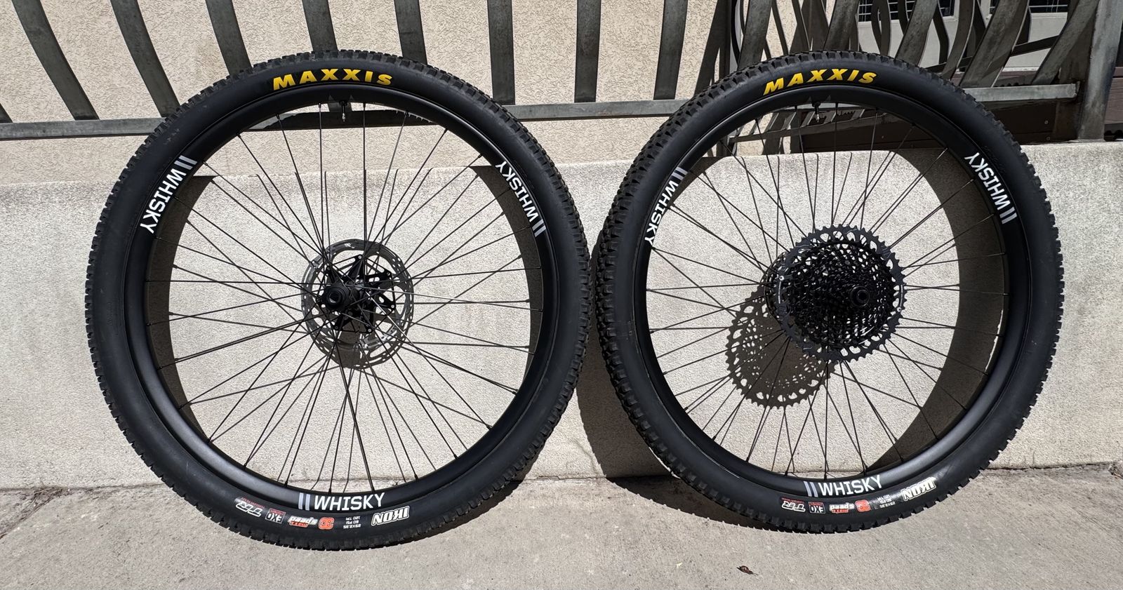 WHISKY No.9 30W Carbon 29er Wheelset w/ SRAM Eagle Cassette, Maxxis IKON Tires & DT Swiss 240 Hubs