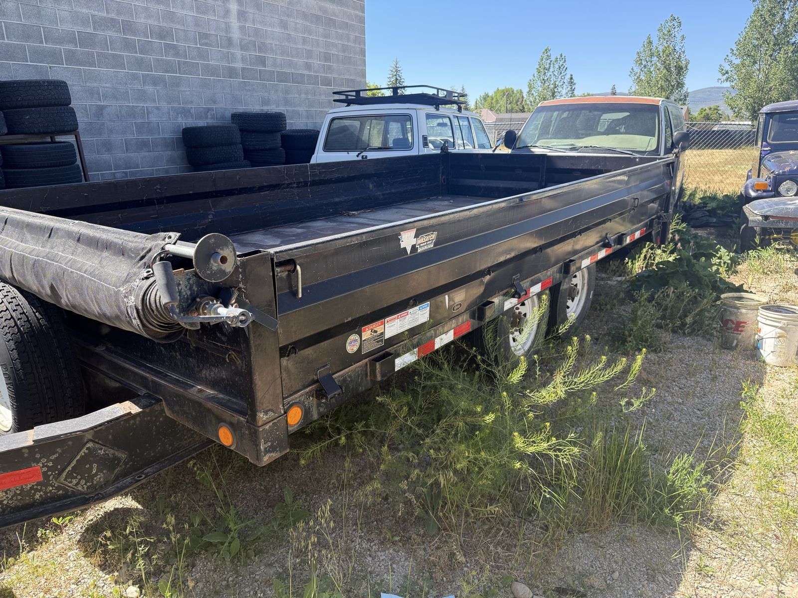 2016 PJ Trailer deck over dump trailer