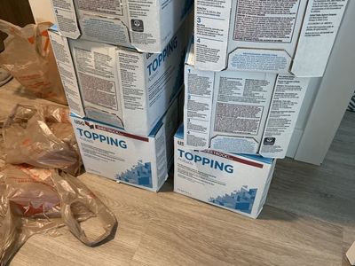 USG Sheetrock Topping Mud. 6 boxes $50