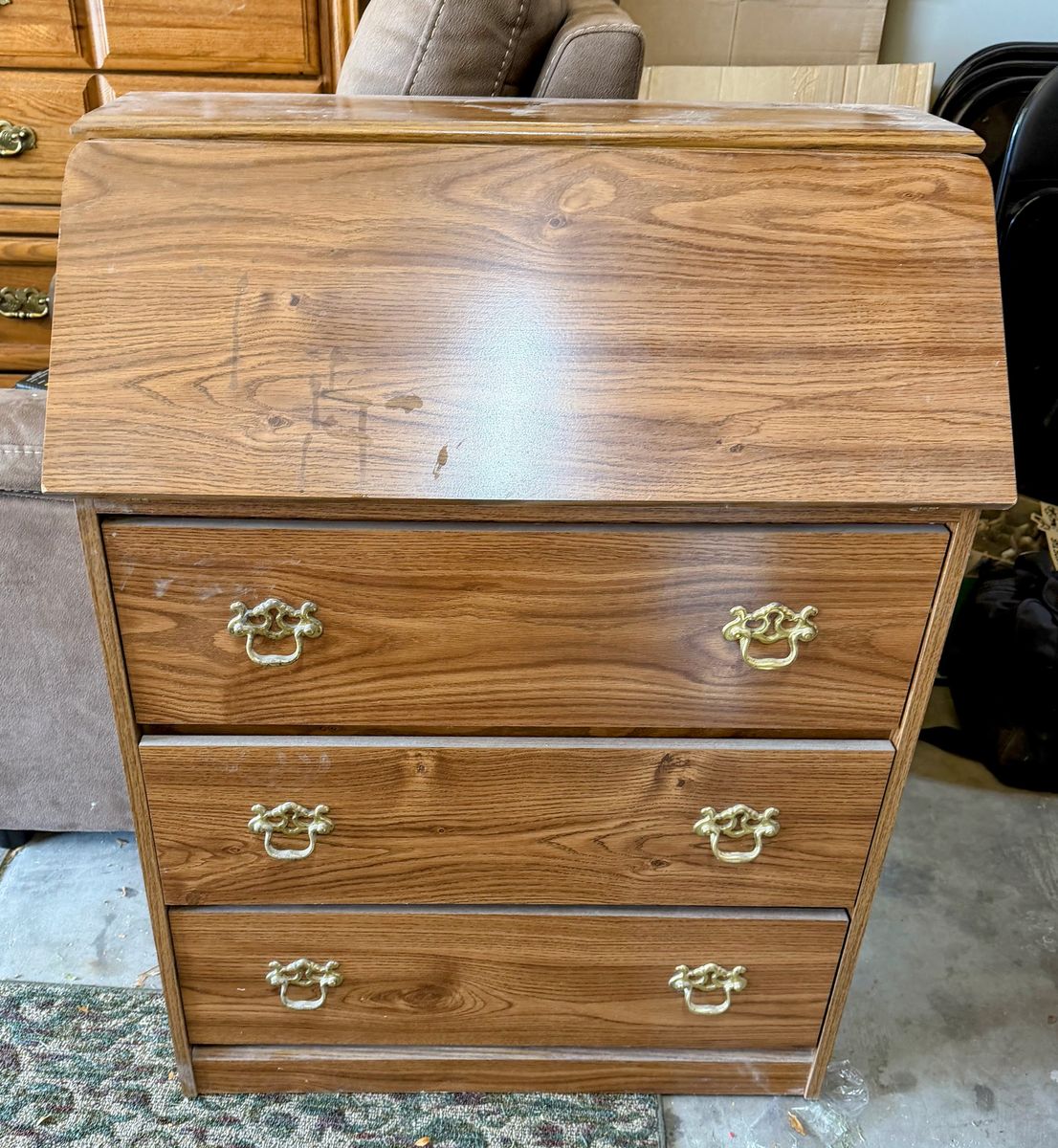 Wood Writing Desk / Secretary