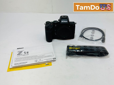 Nikon Z5II 4K Video Mirrorless Camera Body, Black, Pro-Grade, Wi-Fi Enabled