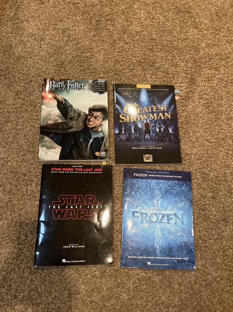 Movie piano Books