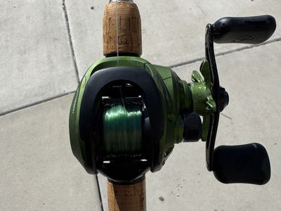 Bait caster fishing pole used twice