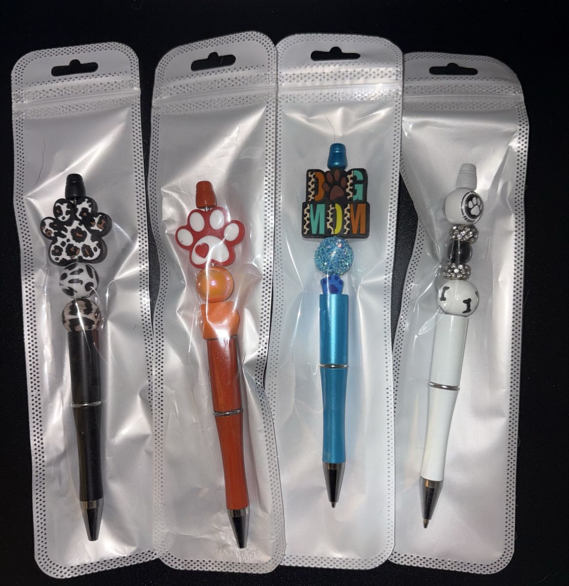 Beaded pens
