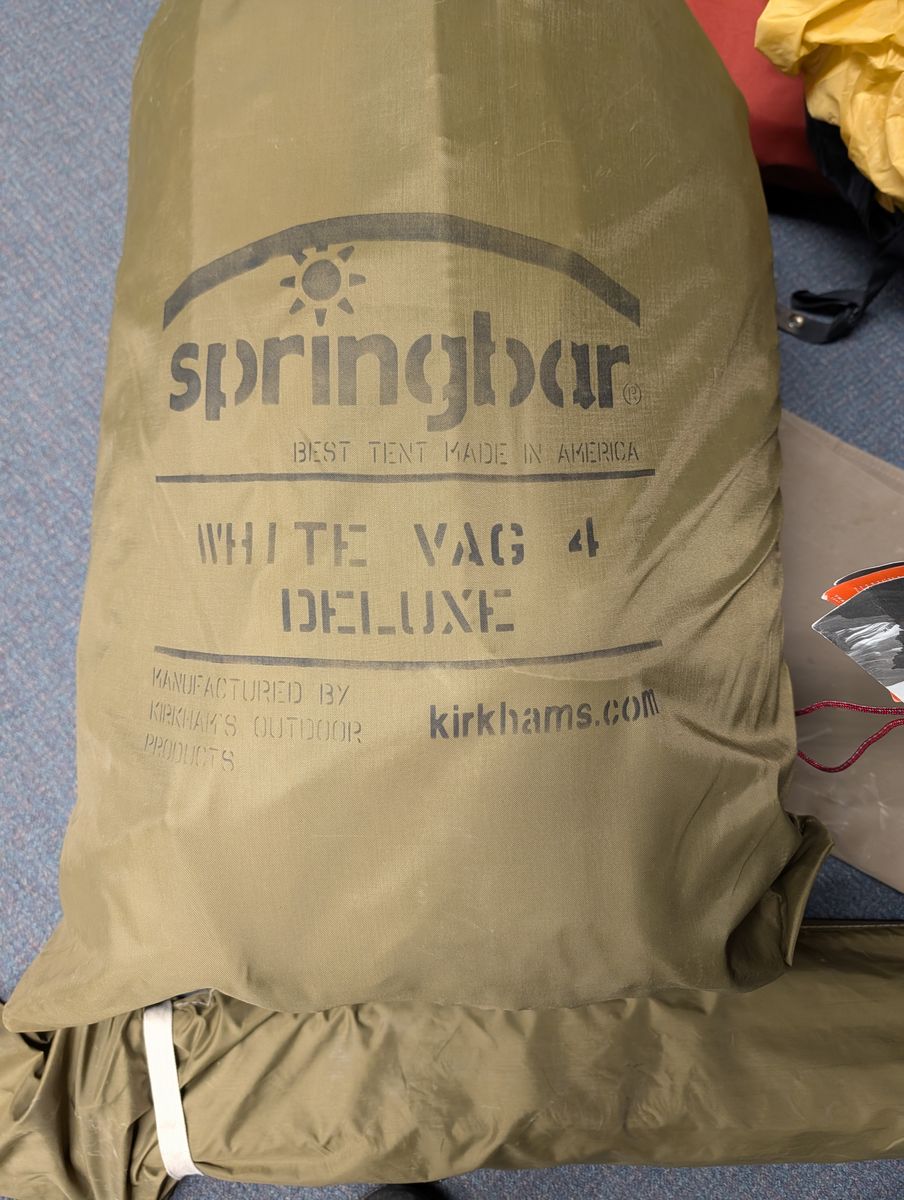 Springbar Vagabond 4 Deluxe tent
