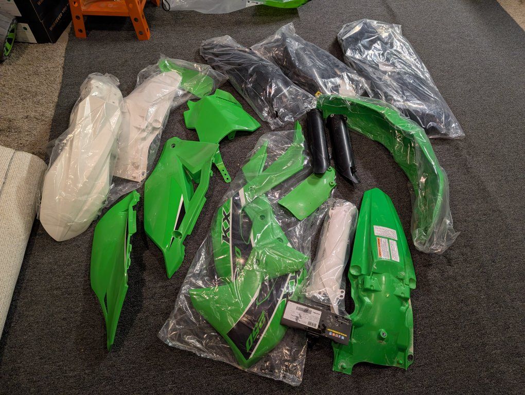 dirt bike plastics