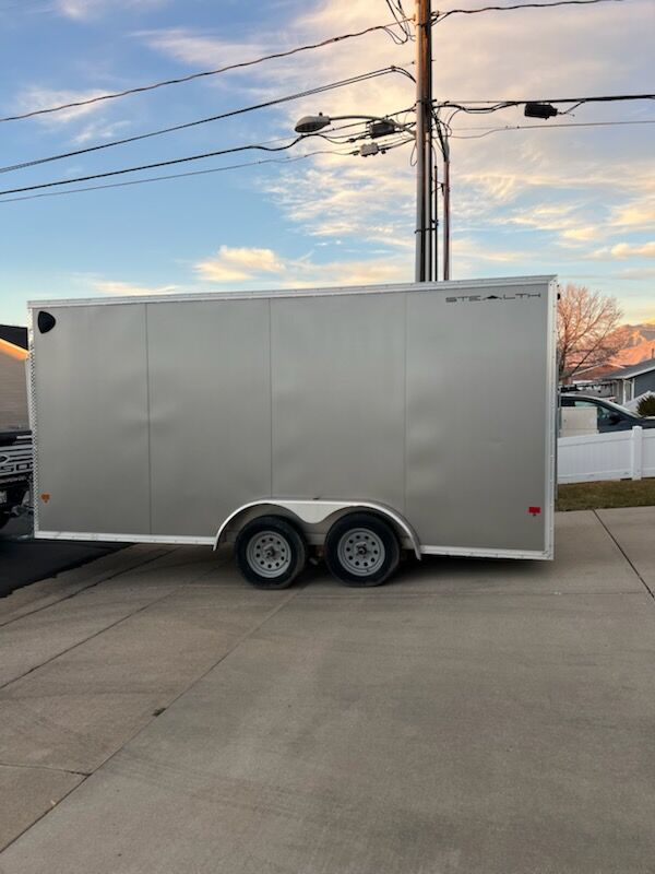 Aluminum Stealth (2022) 16' RV trailer