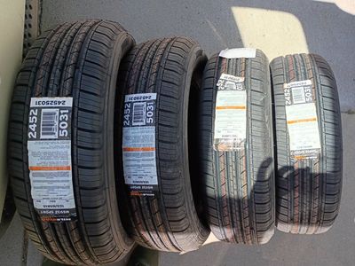 Set of 4 185/65R15 All-Season Tires - New