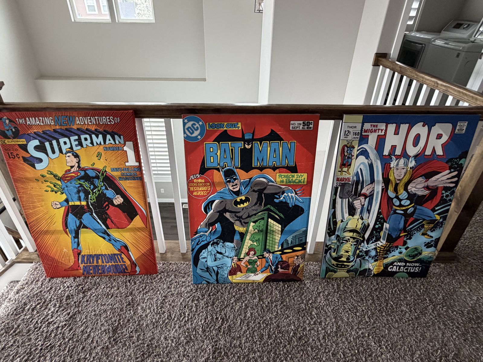 Large Super Hero Superhero Canvas Posters