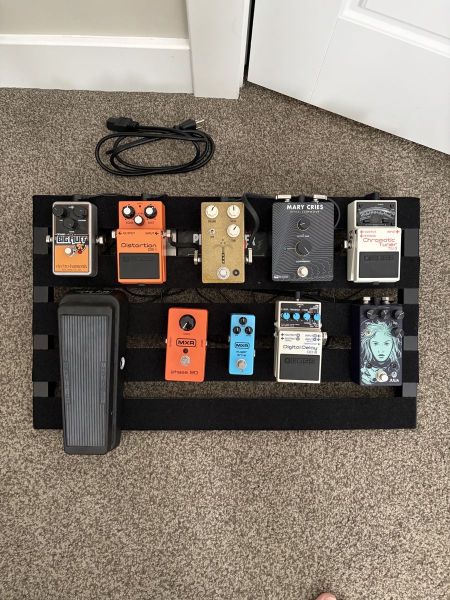 Assorted Guitar Effect Pedals